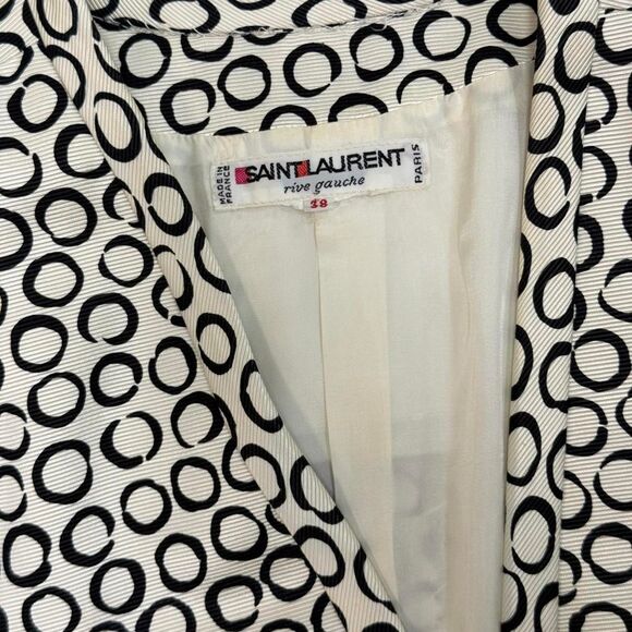 80s Saint Laurent Matching Suit Set - Picture 2 of 8